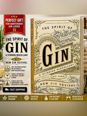 3/$15 The Spirit of Gin: A Stirring Miscellany of the New Gin Revival Book